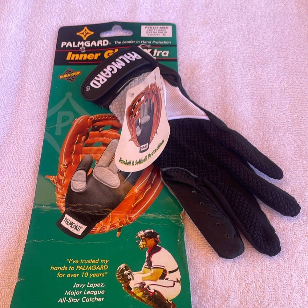 PalmGuard Inner Glove NWT ( YM ) left hand Fast pitch baseball softball